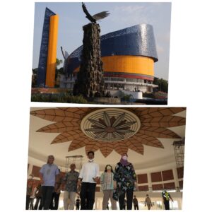 Diperkirakan Mei 2022 Siap, Kepala BP Batam Tinjau Pembangunan Masjid Tanjak