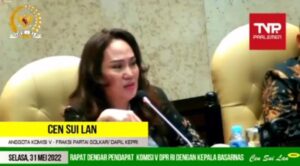 Cen Sui Lan “Cium” Anggaran Aneh di BMKG