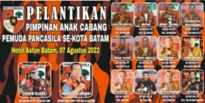 MPC Pemuda Pancasila Akan Melantik Akbar 12 PAC se-Kota Batam