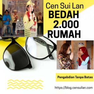 Peduli Dapil, Cen Sui Lan Renovasi 2.000 Rumah se-Kepri