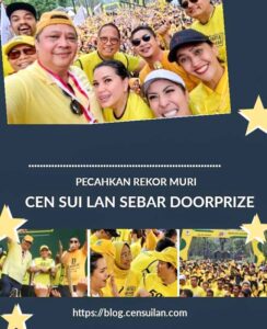 Golkar Gelar Jalan Sehat Sekaligus Pecahkan Rekor MURI Kategori Peserta Terbanyak