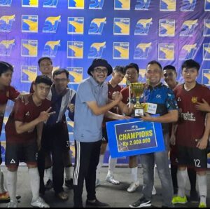 PLN Batam Boyong Piala Futsal BP Batam 2022
