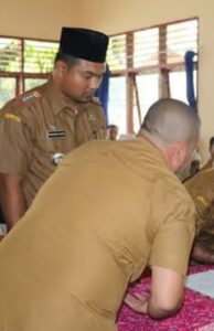 Camat Padang Bolak Julu Ingatkan Para Cakades Tanpa Mahar