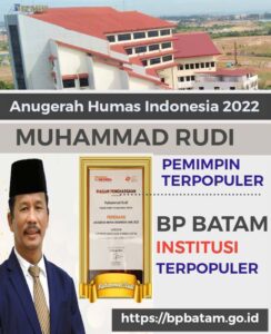 Muhammad Rudi dan BP Batam Raih Anugerah Terpopuler AHI 2022