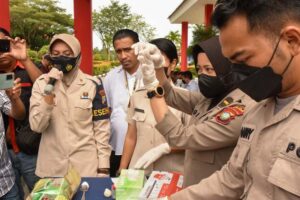 Polda Kepri Musnahkan 58 Kilo Sabu, Jaringan Internasional Malaysia-Indonesia