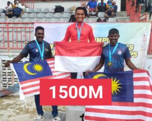 Kapolda Sampai Bangga, Bripka Desjan Boyong Empat Medali Kejuaraan Atletik di Malaysia