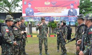 Kapolda Kepri dan Pejabat Utama Outbond Kemampuan Brimob