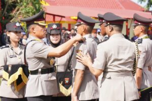 Selamat Bergabung di Institusi Polri, Kapolda Kepri Lantik 192 Siswa Brigadir