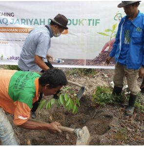 LMI dan KTH Tanam 1.000 Pohon Buah, Lestarikan Hutan Serta Buahnya Bisa Dikonsumsi