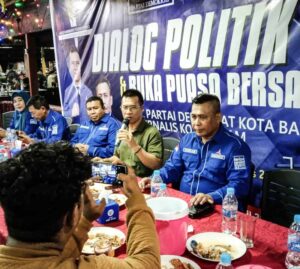 Demokrat Dialog Politik Bersama Jurnalis, Ichsan: Target Enam Kursi DPRD Batam