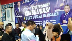 Tanda-tanda Kebangkitan, 2.000-an Pengurus DPD Demokrat Kepri dan DPC Demokrat Batam Buka Puasa Bersama Anak Yatim
