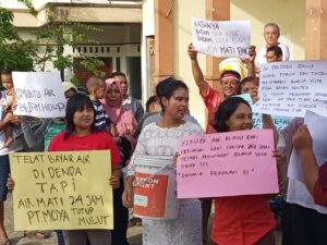 Warga Buana Vista Tahap Pertama Protes, 14 Tahun Tak Nikmati Layanan Air Bersih 24 Jam