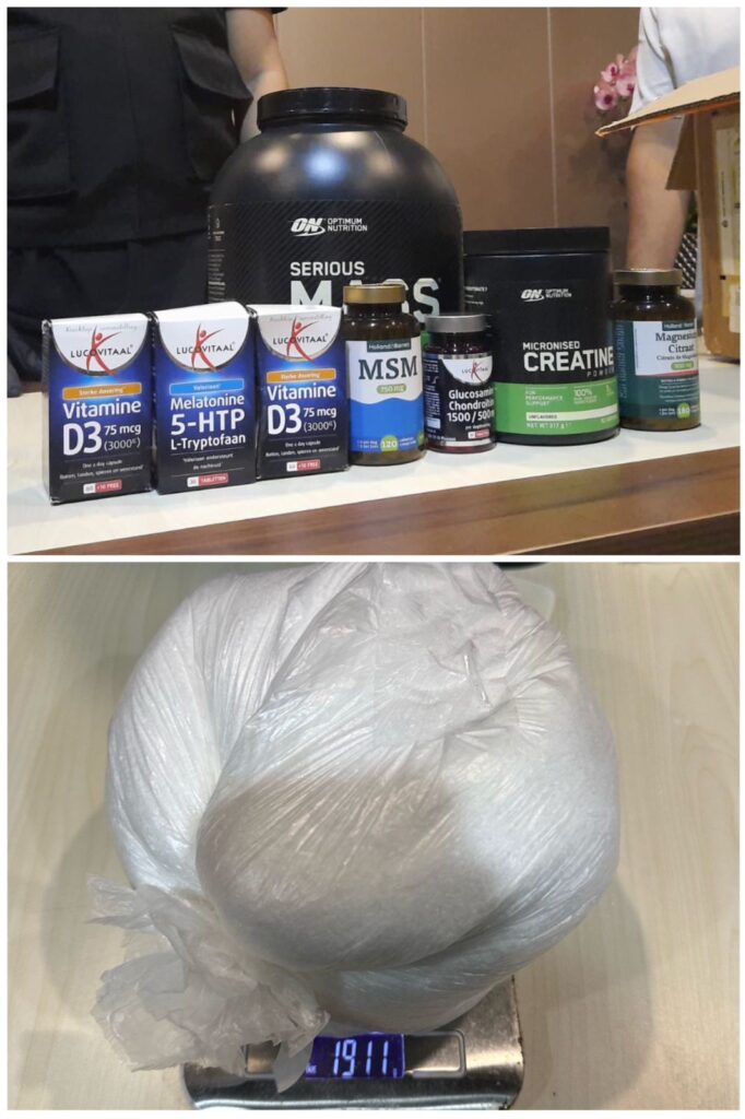 BC Batam dan Dittipidnarkoba Bareskrim Polri Gagalkan Penyelundupan Sabu dari Italia