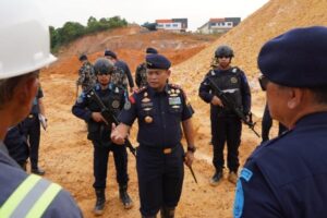 Tak Miliki Izin, KKP Hentikan Reklamasi Galangan PT Blue Steel Industri