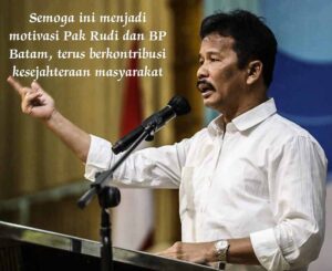 Dukung Peningkatan Sektor Pariwisata, Rudi Terima Penghargaan Indonesia Visioner Leader