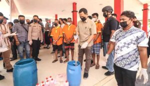 Ditresnarkoba Musnahkan Narkotika dari Penangkapan 629,74 Gram Sabu dan 4.500,39 Gram Kokain