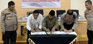 Laka Lantas Pelajar Tinggi, Ditlantas Jalin Kerja Sama dengan Disdik Provinsi Kepri dan Kanwil Kemenag