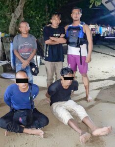 Ditpolairud Polda Kepri Amankan Tekong dan ABK Pengiriman PMI Ilegal