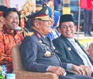 Upacara dan Syukuran HUT ke-77 Bhayangkara, Ansar Ajak Pertahankan Kolaborasi Pemprov dan Polri