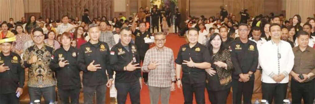 Jefridin Apresiasi Pelantikan Pengurus Manguni, Ajak Jaga Persatuan dan Persaudaraan