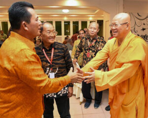 Bangun Pagoda Tertinggi di Indonesia, Ansar Silaturahmi dengan Permabudhi se-Indonesia