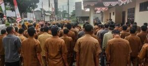 Camat Portibi Minta Kades Berikan Pengabdian Tulus