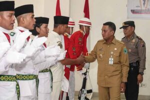 Kukuhkan Anggota Paskibra, Bupati Paluta: Siapkan Diri Calon Pemimpin Bangsa