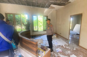 Gedung Pesantren Rusak Diduga Pencurian Kabel