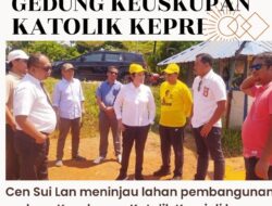 Cen Sui Lan Kucurkan Aspirasi Rp30 Miliar, Bangun Gedung Keuskupan Katolik Kepri di Batam