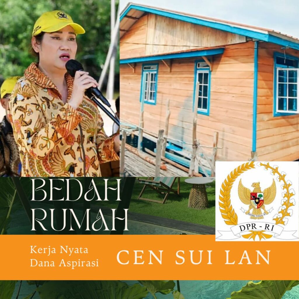 Bedah Rumah Seluruh Kepri, Kerja Nyata Dana Aspirasi Cen Sui Lan