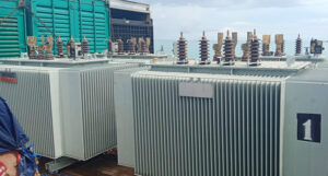 Mesin PLTD Sewaan dari PT PLN Batam Telah Sampai di Natuna