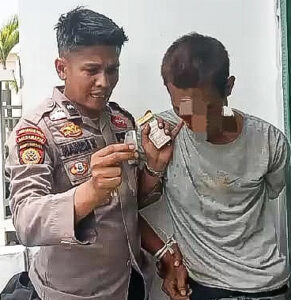 Warga Tangkap Pencuri Tenda, Sekaligus Tangkap Sabu dari Tangan Pencuri