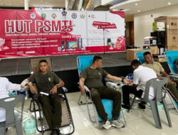 PSMTI Gelar Donor Darah, Pendonor Dapat Beras dan Saripati Ayam