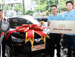 Halim Dapat Mobil Agya, Undian Tabungan Dharisan Vol 2 BPR Agra Dhana