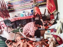 Peringati HUT ke-64, Pemuda Pancasila Baksos Donor Darah
