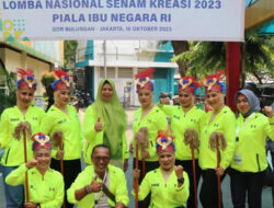 Porwasi Kepri Turunkan Tim Senam Kreasi Rebut Piala Ibu Negara RI