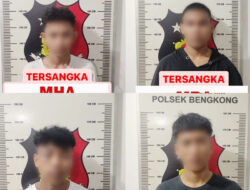Polsek Bengkong Libas Komplotan Curanmor Meresahkan