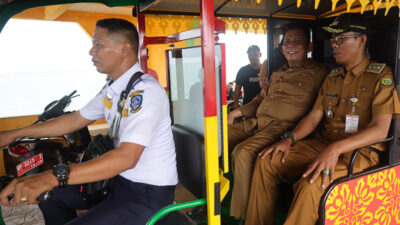 Ansar Jajal Kehandalan Betor Listrik Penyengat