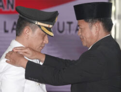 Pj Gubsu Lantik Patuan Sebagai Pj Bupati Paluta