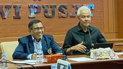 Ganjar Tamu Undangan PWI, Prihatin Sektor Bisnis Pers Alami Perubahan