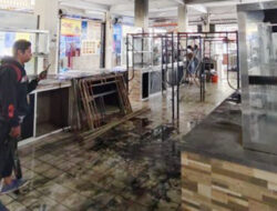 Tabung Gas Meledak, Foodcourt Pasir Putih Kebakaran