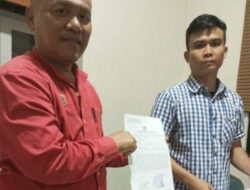 Bunga Tanjung Laporkan Pengrusakan Pagar dan Plang ke Polda Kepri