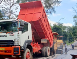 Jalan Amblas di Tiban Sudah Rampung Diperbaiki