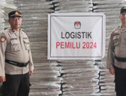 Polresta Awasi Keamanan Logistik Pemilu