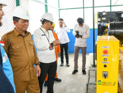 Ansar “Beri Hadiah” Masyarakat Karas Genset 350 KVA