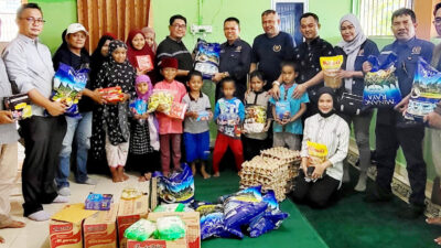 Maknai HPN, PWI Kepri Berbagi Bersama Anak Panti