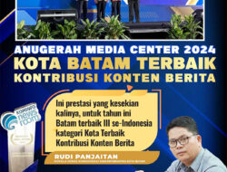 Selamat! Diskominfo Terbaik Ketiga Anugerah Media Center 2024