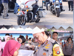 Pakai Motor Patroli, Kapolda Buka Puasa Bersama Masyarakat Tanjunguma