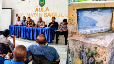 Warga Tembesi Tower Sepakat Pelebaran Jalan ROW 100 Meter