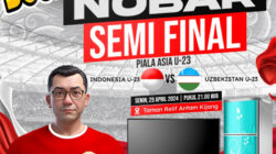 Ayo, Timnas Indonesia U-23 Semangat! Nobar Kapolda Kepri Bertabur Hadiah